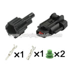 1Pin Connector Waterproof 2.2mm Male Female Connectors Automobile Housing Electric Wiring Harness for Nissan 6188-0551 6185-0862
