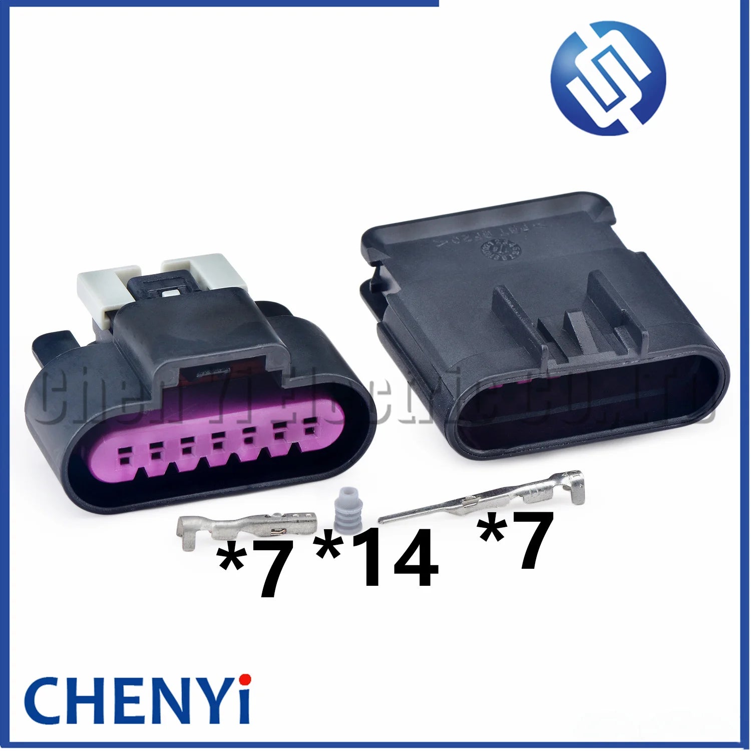 7 Pin Automotive waterproof connector female or male Ignition coil Wire harness plug 13604541 For Buick Chevrolet Opel
