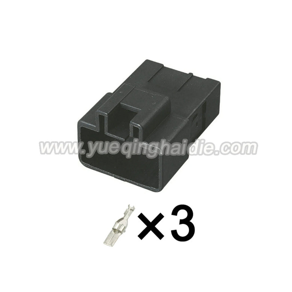 3-Pin Connectors Unsealed 7.8mm Male Female Connectors Automotive Electrical Wire Harness Cable Socket 7282-3030 7283-3030