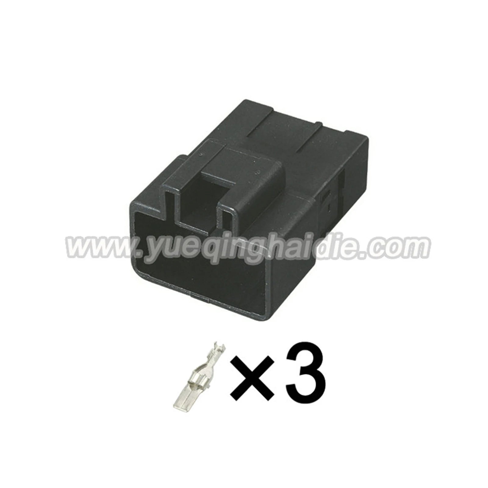 3-Pin Connectors Unsealed 7.8mm Male Female Connectors Automotive Electrical Wire Harness Cable Socket 7282-3030 7283-3030