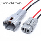 1 Set 2 Pin Auto MT Sealed Housing Electrical Cable Connectors Female Male Wire Harness Plug For Honda 6180-2321 6187-2311