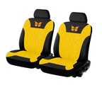 Car Seat Covers Set Universal Fit Most Cars with Butterfly pattern Tire Track Detail Styling Protector covers for the car
