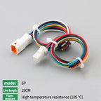 5/20 SETS JST02T/02R-JWPF-VSLE JWPF Series Male Female Plug Docking Harness Mini Car Motorcycle With 20AWG 15CM Wire Connector