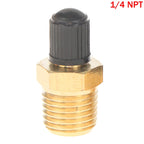 1/4 NPT 1/8 NPT M10*1 Automobile Tire Valve Core Motorcycle Tubeless Tire Screw Valve Tire Pressure Monitoring Tire Copper Valve