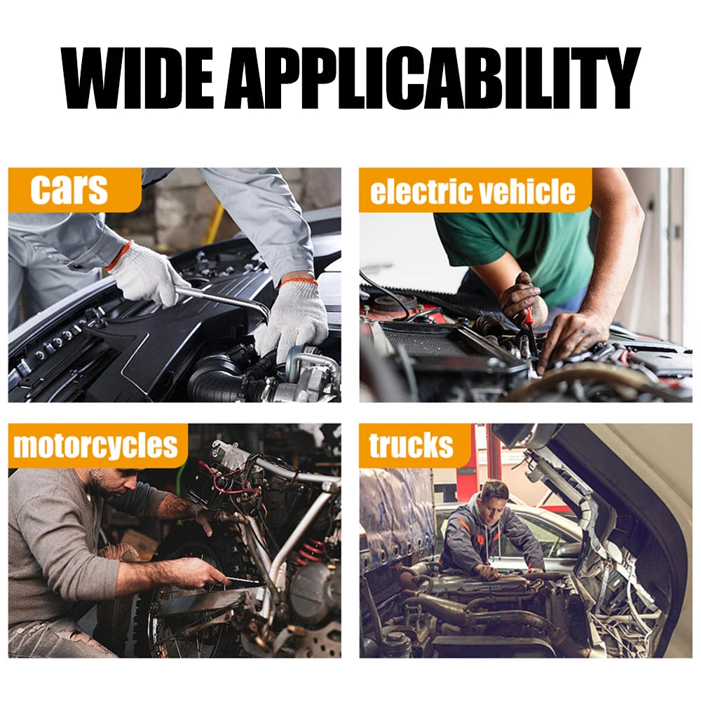 Car Metal Screw Fastener Clips U-Type Clip Anti-rust Iron Sheet Car Motorcycles Screw Buckle Bumper Protection Fastener Clips