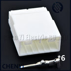 6 Pin Auto Connector Motorcycle Electrical Wiring Scoket 368502-1 174930-1 174923-1 368504-1 For Elevator equipment car plug