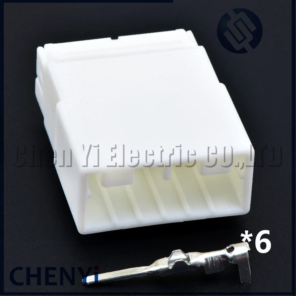 6 Pin Auto Connector Motorcycle Electrical Wiring Scoket 368502-1 174930-1 174923-1 368504-1 For Elevator equipment car plug