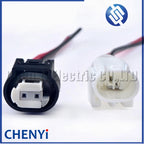 2 Pin Auto waterproof connector Car outdoor temperature sensor abs wheel speed plug 1718555-1 2-967644-1 9441561