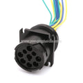 9 PIN Sealed 1.6mm Male Female Connectors Wiring Harness Cable Plug For Track J1939 For Deutsch HD10-9-1939P HD16-9-1939S