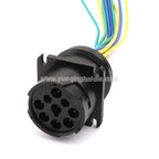 9 PIN Sealed 1.6mm Male Female Connectors Wiring Harness Cable Plug For Track J1939 For Deutsch HD10-9-1939P HD16-9-1939S