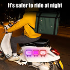 10/20PCS Car Stickers Decorative Reflective Motorcycle Personality Cute Square Auto Body Stickers Helmets Shielding Scratches