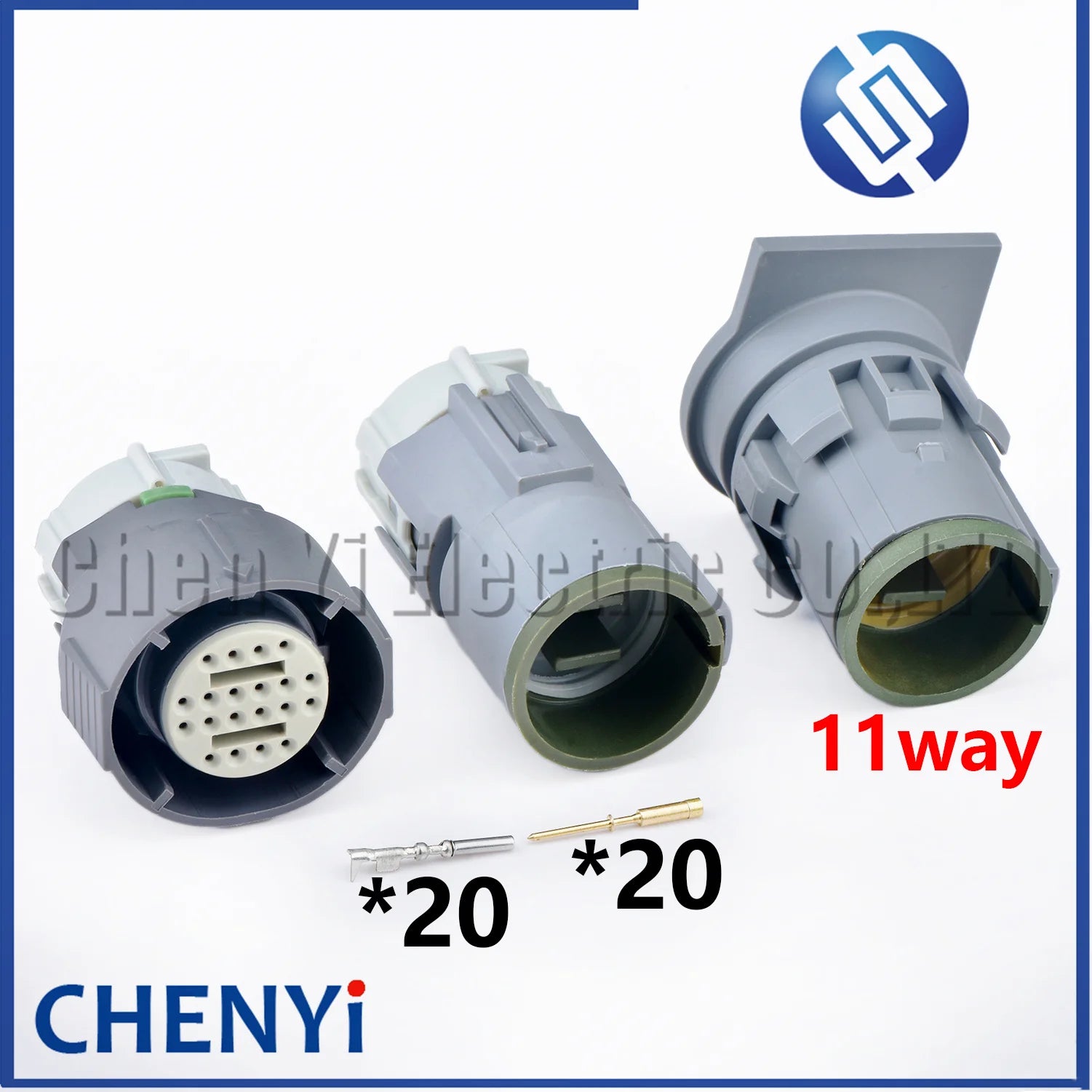 20 Pin female 11 Pin male Auto Urea Pump Plug 13603422 13603408 For Transmission GM LS1 LS6 perkins 1300 injector Connector