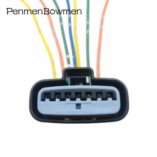 1 Set 7 Pin Air Flow Meter Plug Wire Harness Auto Waterproof Electrical Cable Connector PB536-07027 for Mitsubishi 08061010