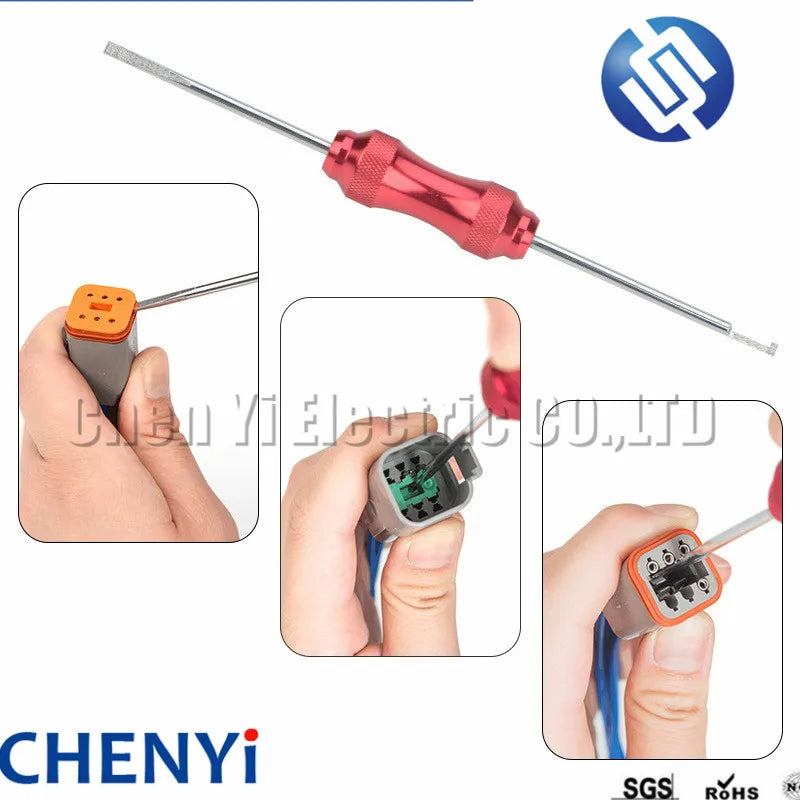 Connector Removal Tool DT Series Solid Contacts Pins removal tool DRK-RT1 for DT DTM DTP DTV DRB DRCP connectors For Deutsch