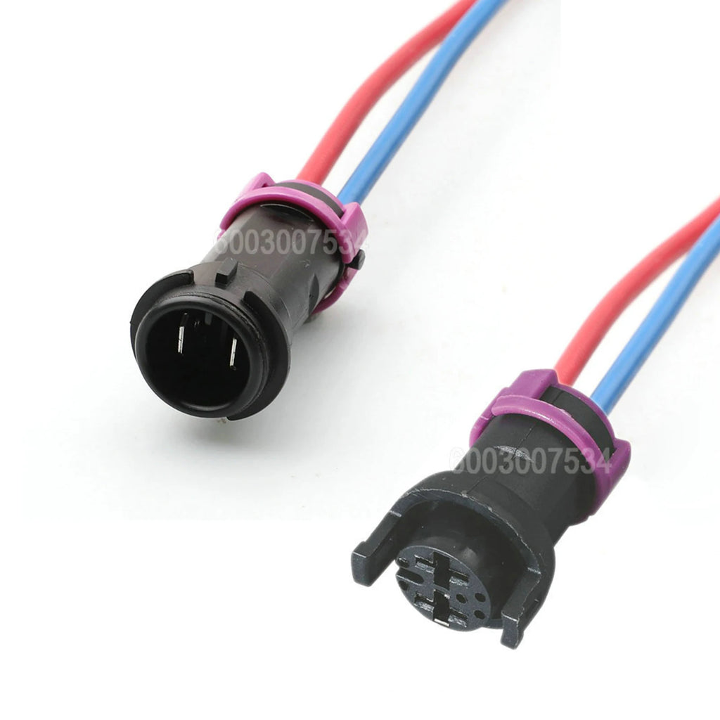 2 Pin Connector 6.3mm Series Male Connector Cable Plug Motorcycle Electrical Harnesses Wiring Harness 813972926