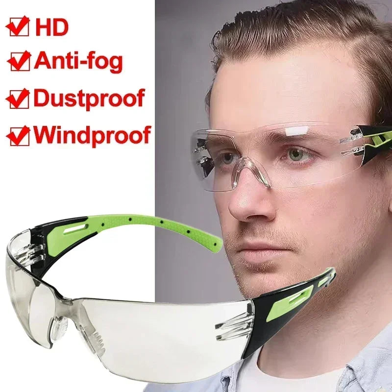 Safety Goggles Eye Glasses for Cycling Working Women Men Clear Eye Sand Prevention Anti-Splash Wind Dust Proof Eyewears Amagi