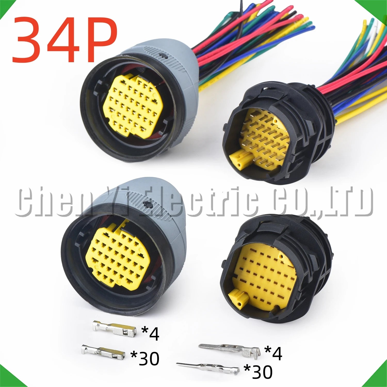 34-Pin Auto Connector Automotive Connectors harness DTBFHPE34BKSV 9645118180 320454