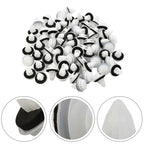 100Pcs Retaining Door Panel Clips Bumper Clips With Seal Ring Fastener Interior Fender Screw Rivet Car Interior Retaining Access