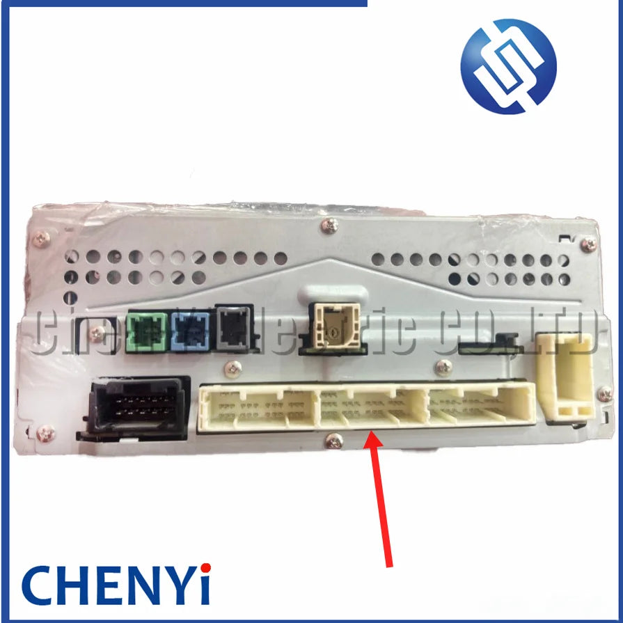 30 Pin Automobile Connector Car CD player host Camera microphone Power plug 90980-12909 with Pin For Toyota Corolla Sienna Camry