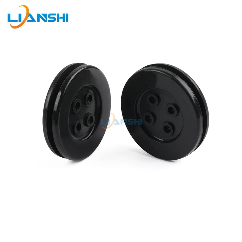 10pcs DOLC-HID Flat 4-hole waterproof ring O-ring Seal ring Automotive connector Waterproof plug Xenon lamp 4 coil