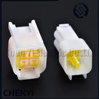 5 sets 4 Pin Waterproof Automotive Wire Connector Socket Throttle Speed Regulation Switch Plug FW-C-4M-B FW-C-4F-B For Furukawa