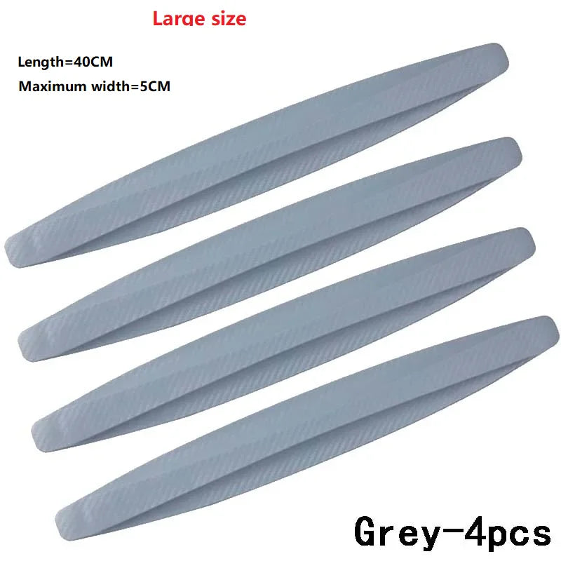 6/4Pcs Anti-collision Car Bumper Protector Large/Small size Strip Guard Corner Protection Strips Scratch Crash Blade Auto Tools