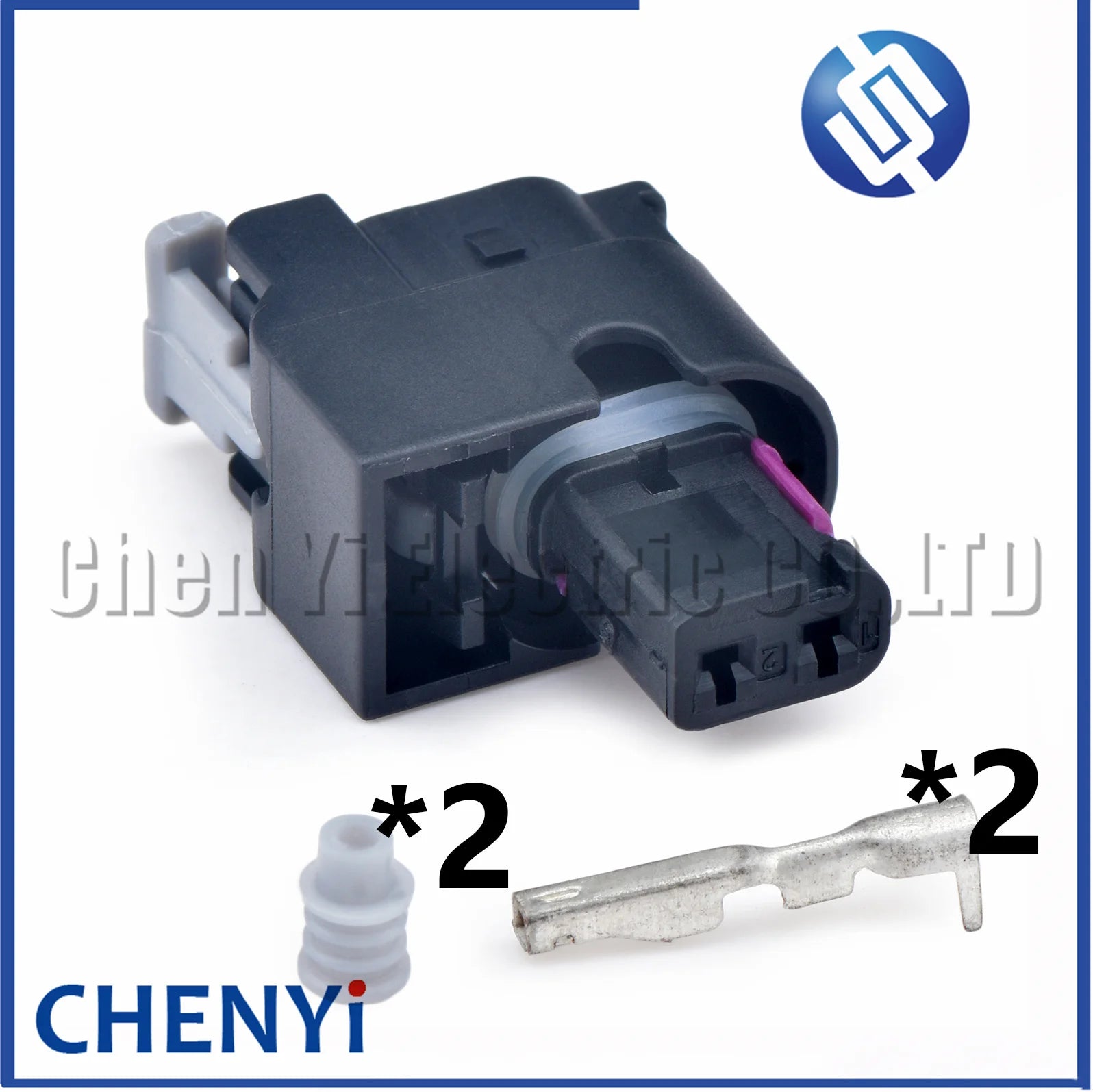 2 Pin female Automotive waterproof connector Car Fuel injector sensor harness plug 1-1564440-1 1-1718811-1