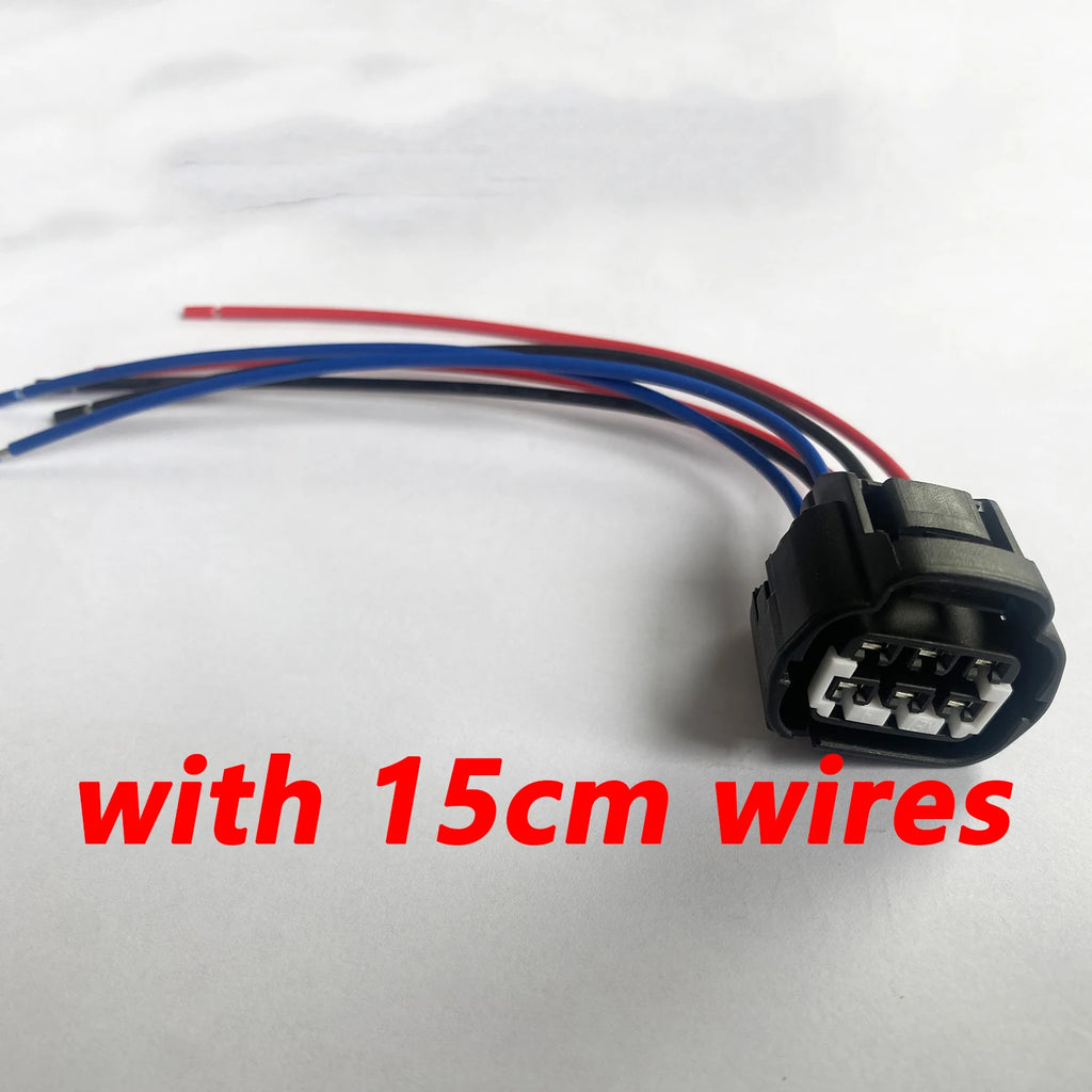 6 Pin Accelerator Throttle Pedal Plug Electronic Light Lamp Socket trailer Connector 7283-7062-40 7282-7062-40 For Toyota Kia