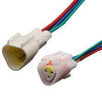 3 Pin Connectors Waterproof 2.3mm Male Female Connector Automobile Wiring Harness Cable Plug FW-C-3M-W FW-C-3F-W