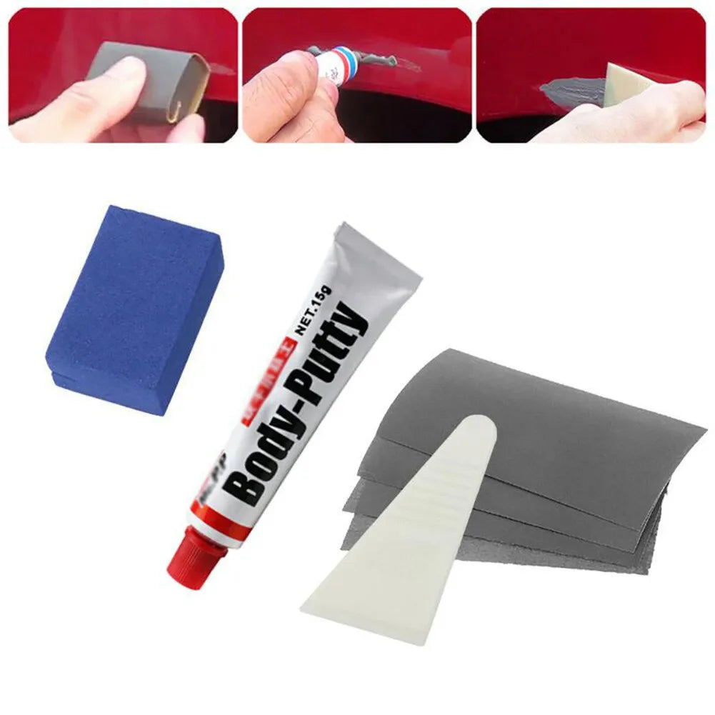 1  Set Car  Body Quick  Dry Painting Pen Car  Body Putty Scratch  Filler Assistant Smooth  Repair Tool Kit   For Auto Accessorie