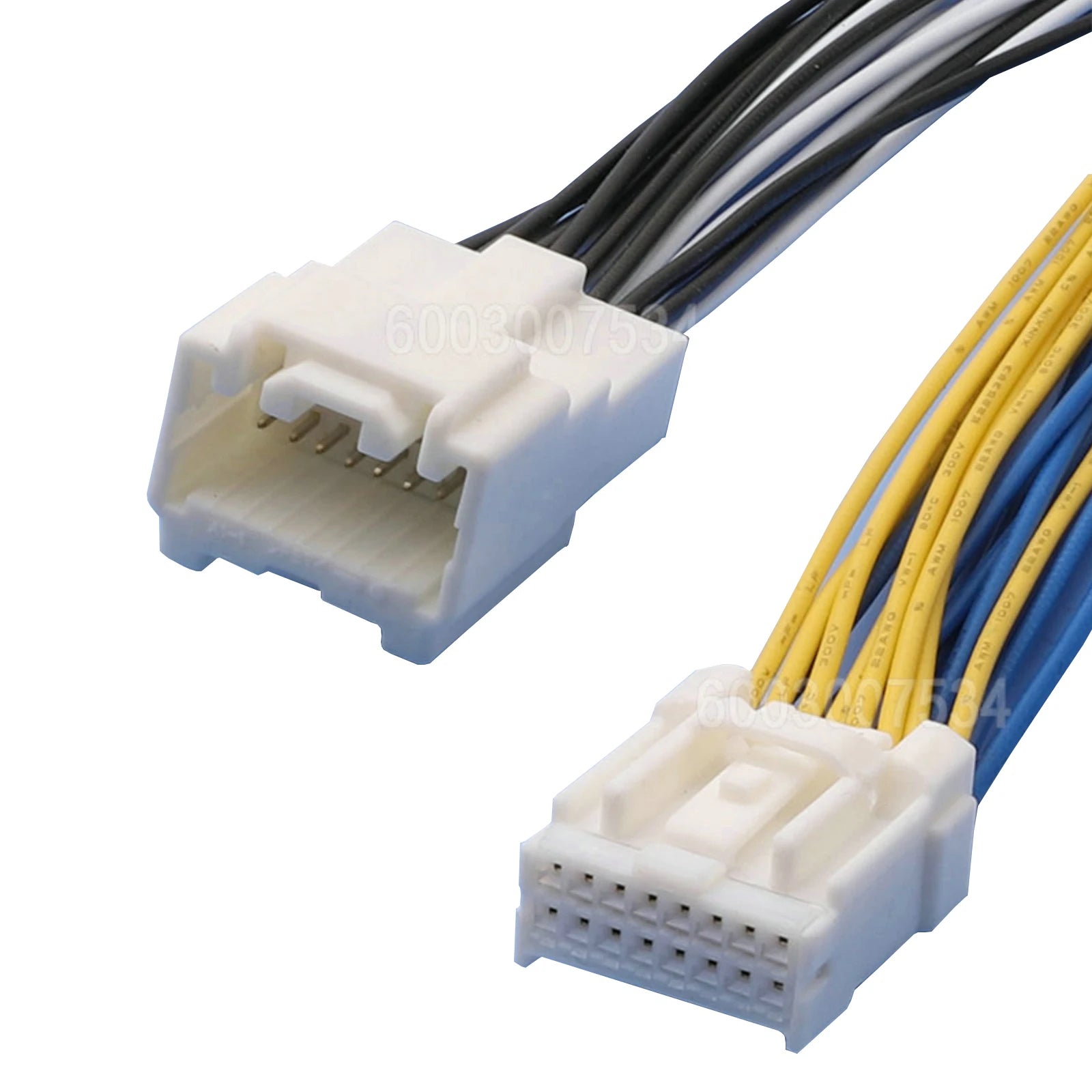 16 Pin Connector Unsealed Male Female Connectors Cable Plug Motorcycle Electrical Harnesses 7282-7596 7283-7596