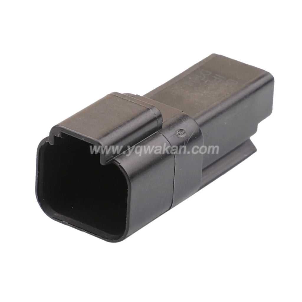 2-PIN Automotive Waterproof Sockets Car 1.6mm Male Female Wiring Harness Connector with Wires Black DT04-2P-E004 DT06-2S-P012
