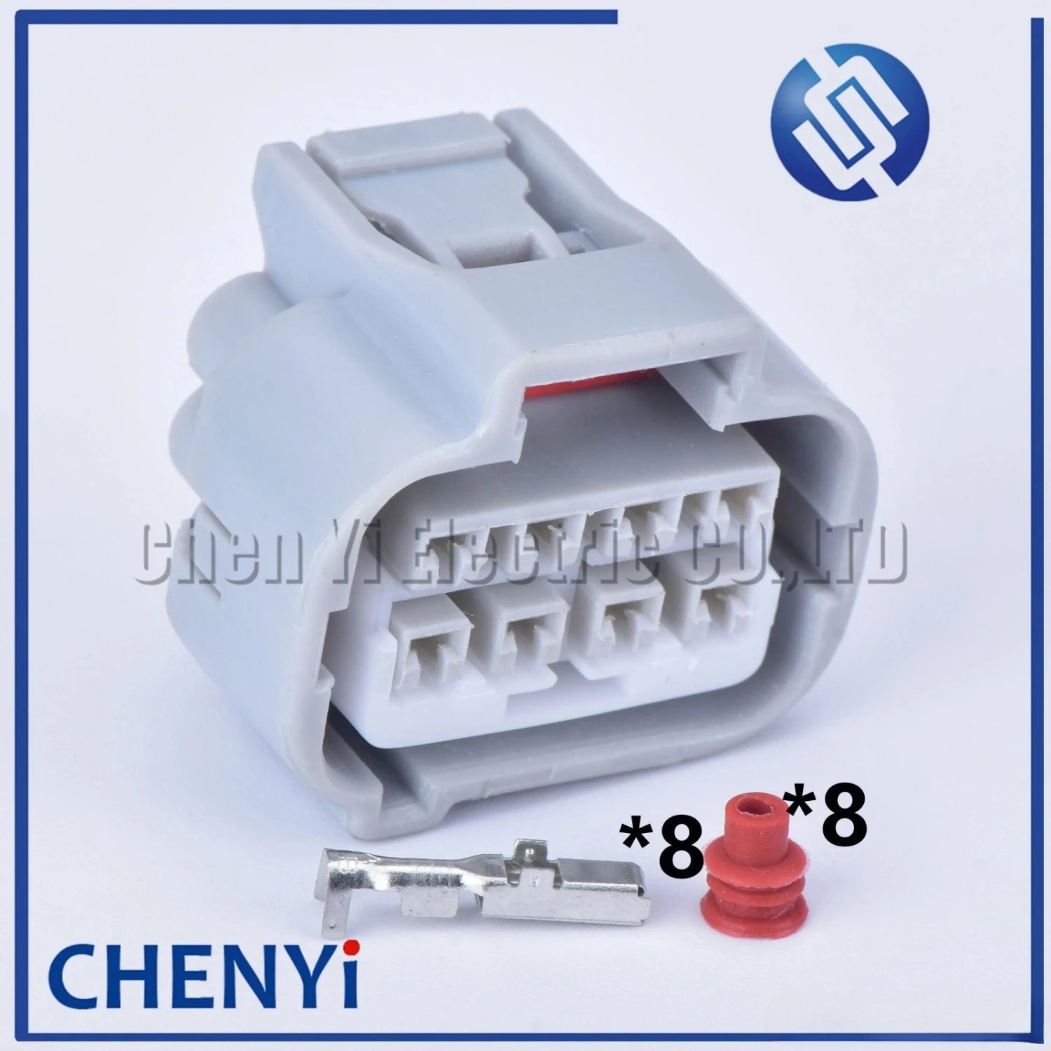 8 Pin Automotive waterproof connector headlight harness assembly plug Socket 90980-10897 90980-10896 7283-1289-40 For Toyota