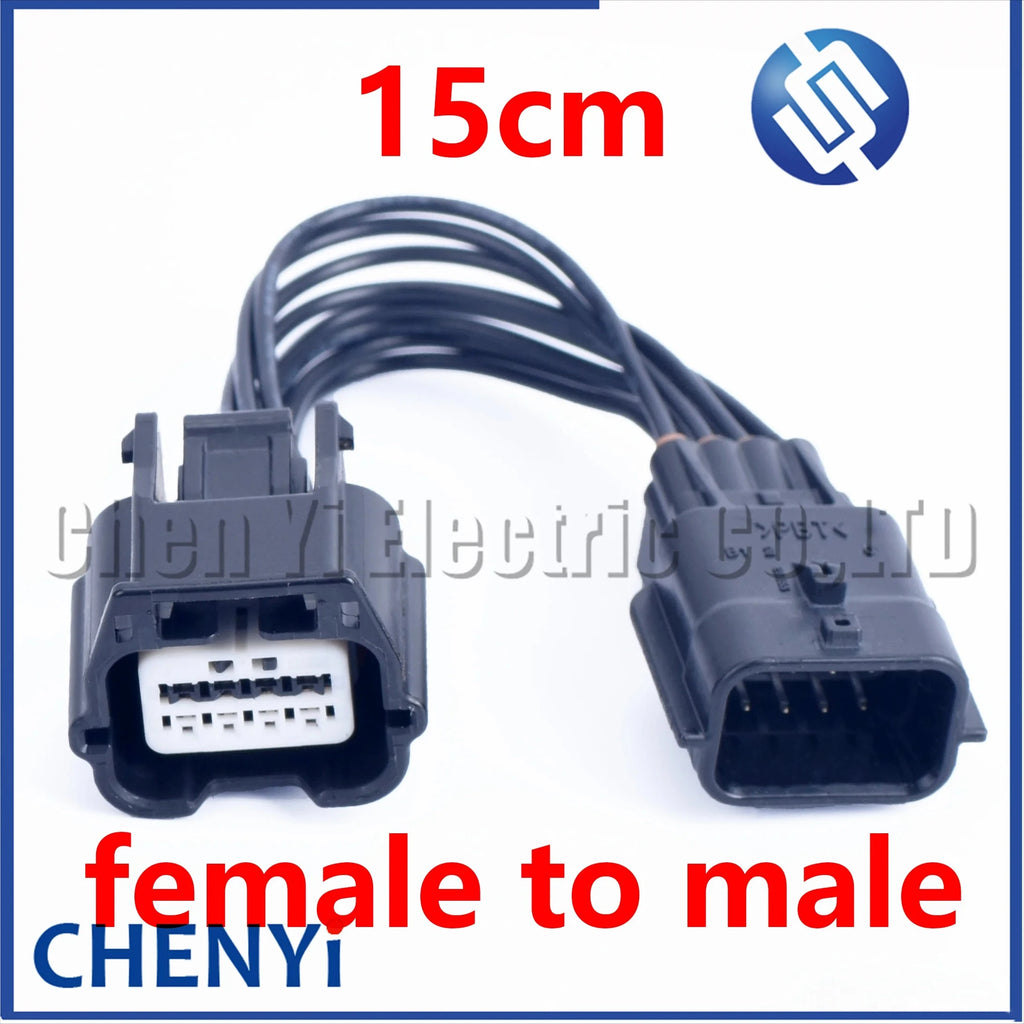 8 Pin Auto waterproof connector Bumper parking sensor Reverse radar harness plug 7282-8855-30 7283-8855-30 For Nissan Toyota