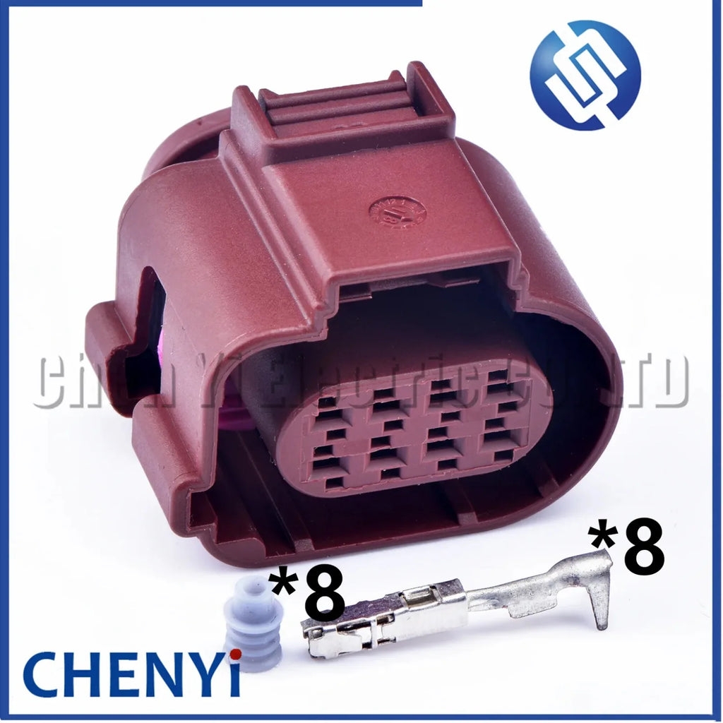 8 Pin Automobile waterproof connector female Tail light Wire harness Plug 982973714 982 973 714
