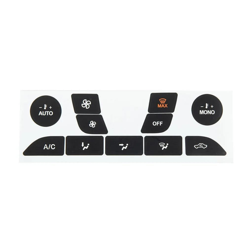 1 Set Car Air Condition Control Switch Button Repair Stickers For Ford Focus 1999 To 2005 Button Repair Sticker
