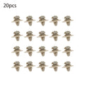 20Pcs Side Door Moulding Trim Panel Clips For Vauxhall For Vivaro For Renault For Trafic Protection Door Trim Panel Fasteners