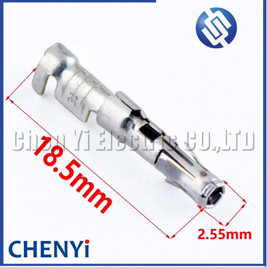 20 Pcs male or female 1.5 series Brass tinned terminal pins For Cannon Trident Connector System Neptune Circular Connectors