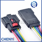6 Pin 33471-0601 334710651 33471-0616 vehicle speed Accelerator pedal connector Tail Light plug pigtail For Ford Buick Chevrolet