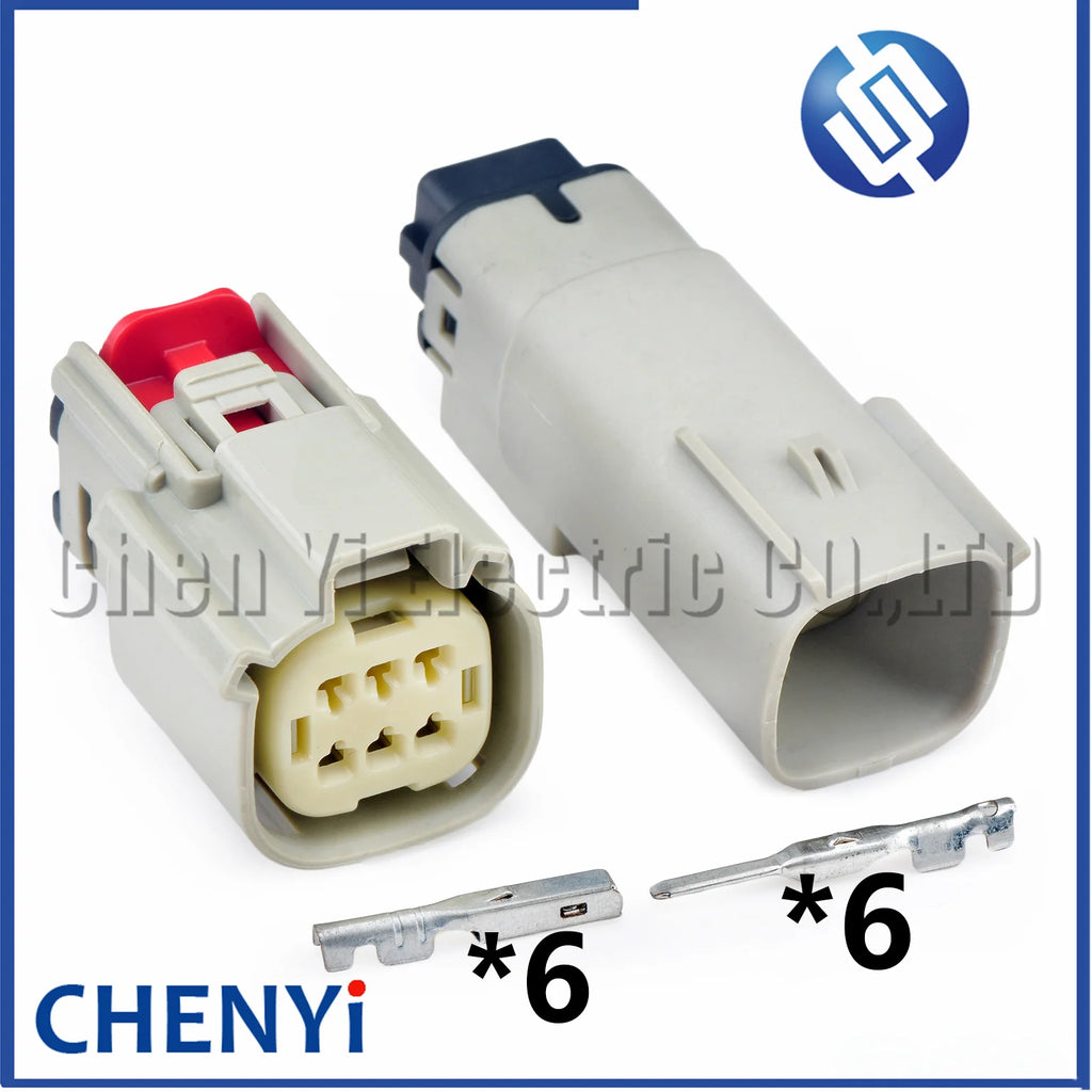 6 pin waterproof auto connector Car tail light harness plug 33472-0602 33472-0607 For Ford Chevrolet
