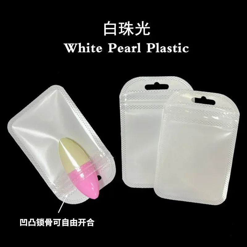 Colorful Laser Ziplock Bag Packaging Bags For Earring Jewelry Display Bags Pouch Gift Packaging Resealable Storage Bag Amagi