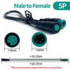 4/10Pcs M8 Waterproof Connectors 2/3/4/5/6 Pin, Male & Female Plug Socket Set, IP67 Wire Cable Connector Kit