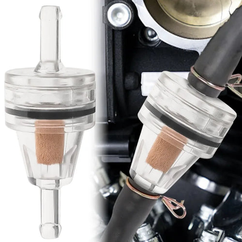 1/4pcs Motorcycle Fuel Filter Universal Gas Inline Fuel Filter Engine Inline Gasoline Filters Scooter Filter Tool for Kawasaki
