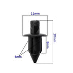 Expansion Screw Buckle Car Motorcycle Plastic Rivets Fastener Motorcycle Shell Flow Cover Screw Buckle for Suzuki Kawasaki Amagi