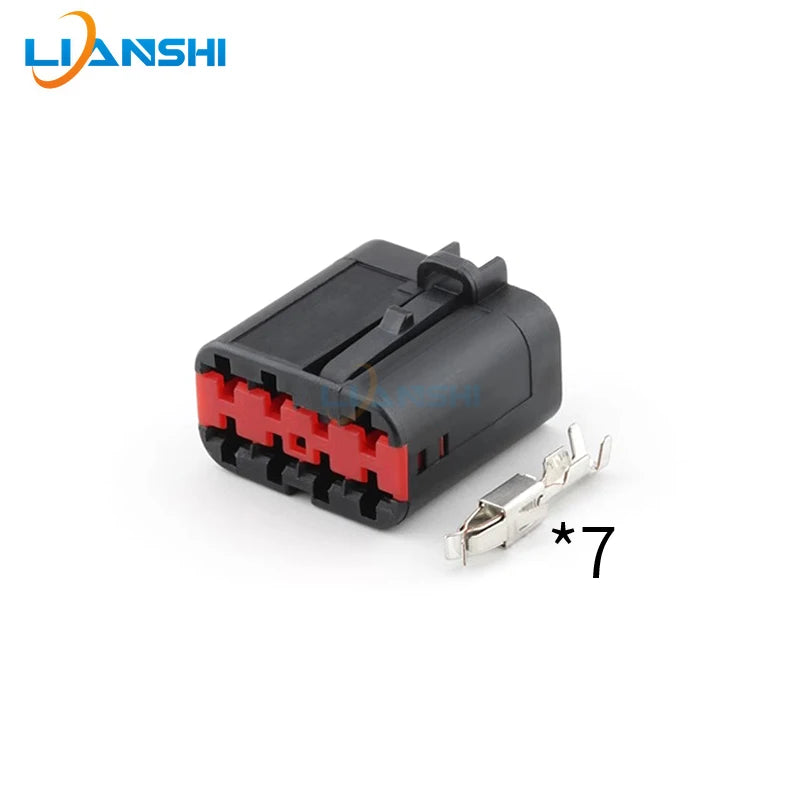 5set 7pin automotive waterproof connector 3.5 series domestic automotive wiring harness plug DJ7074A-3.5-21