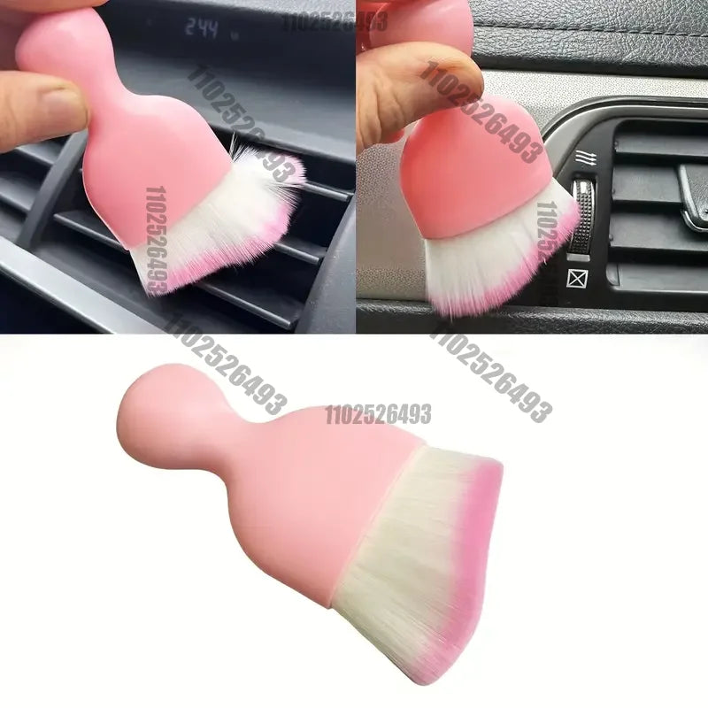 Car Interior Cleaning Soft Brush Dashboard Air Outlet Brushes Home Sweeping Tools Dust Detailing Office Clean Detailing Brush Ne