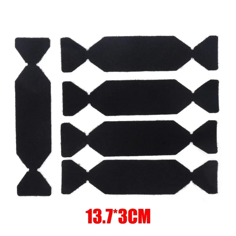 5-50PCS Auto Scratch-Free Candy Shape Tinting Film Scraper Replacement Patch Fleece Replaceable Felt Cloth for Vinyl Scraper