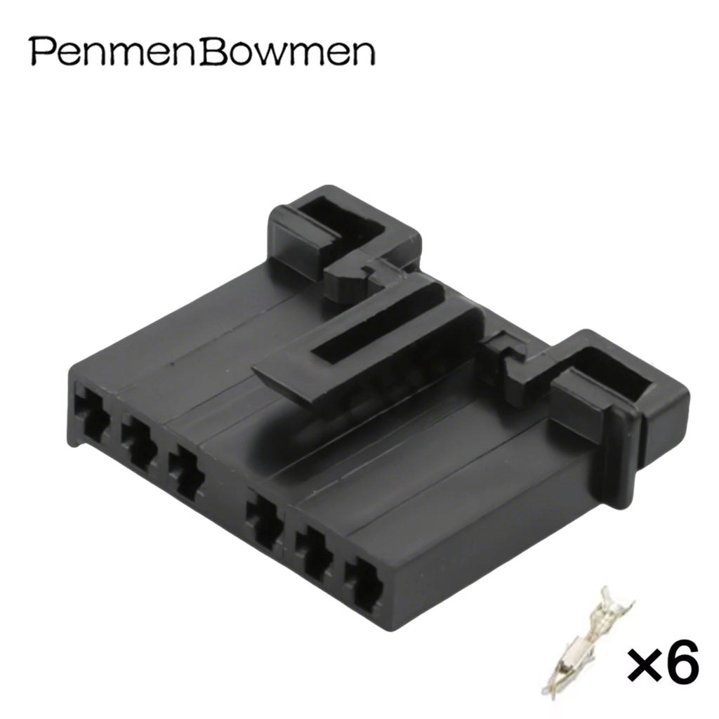 1 Set 6 Pin Car Rear Taillights Turn Lamp Line Board Electrical Cable Connectors Wire Harness Plug for Ford