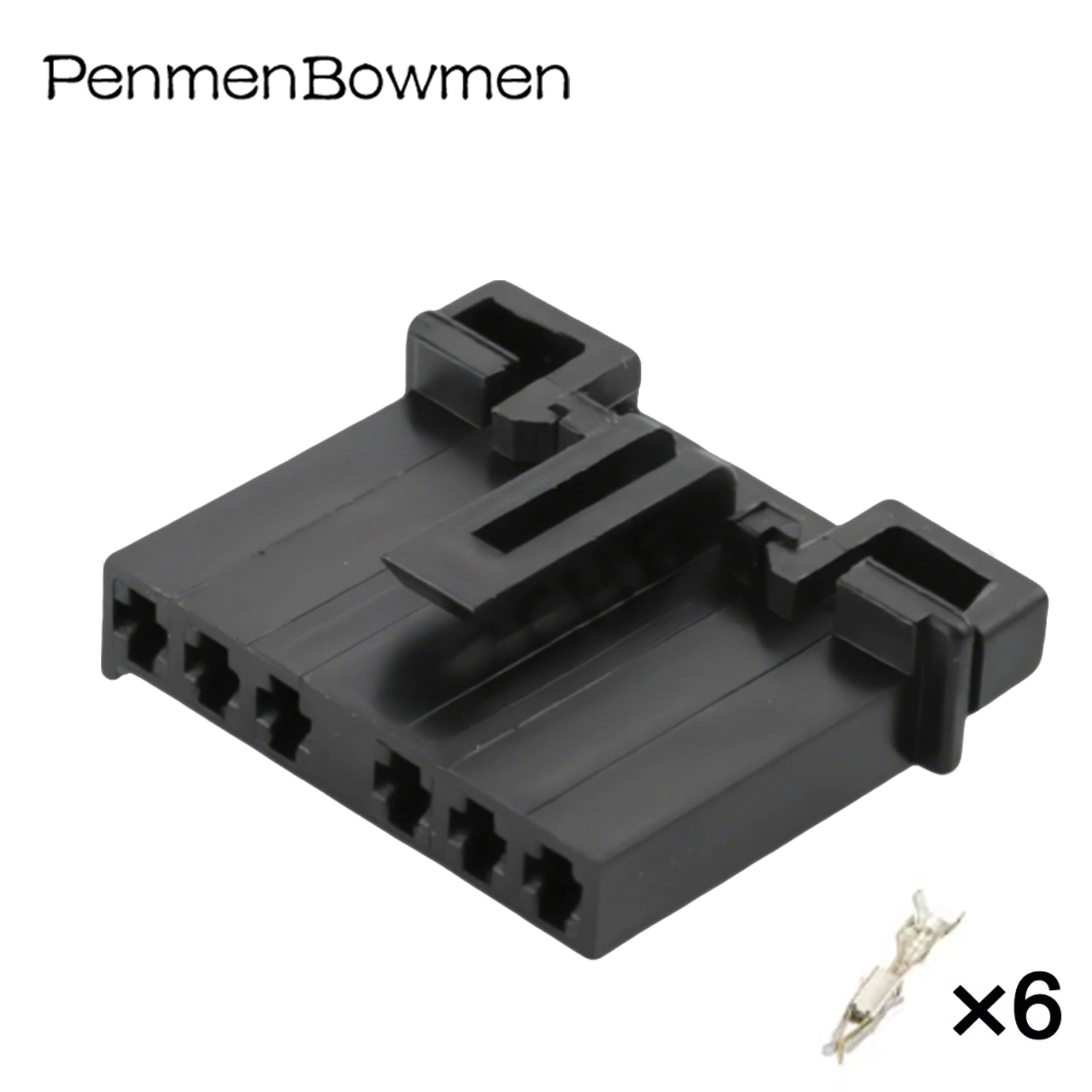 1 Set 6 Pin Car Rear Taillights Turn Lamp Line Board Electrical Cable Connectors Wire Harness Plug for Ford
