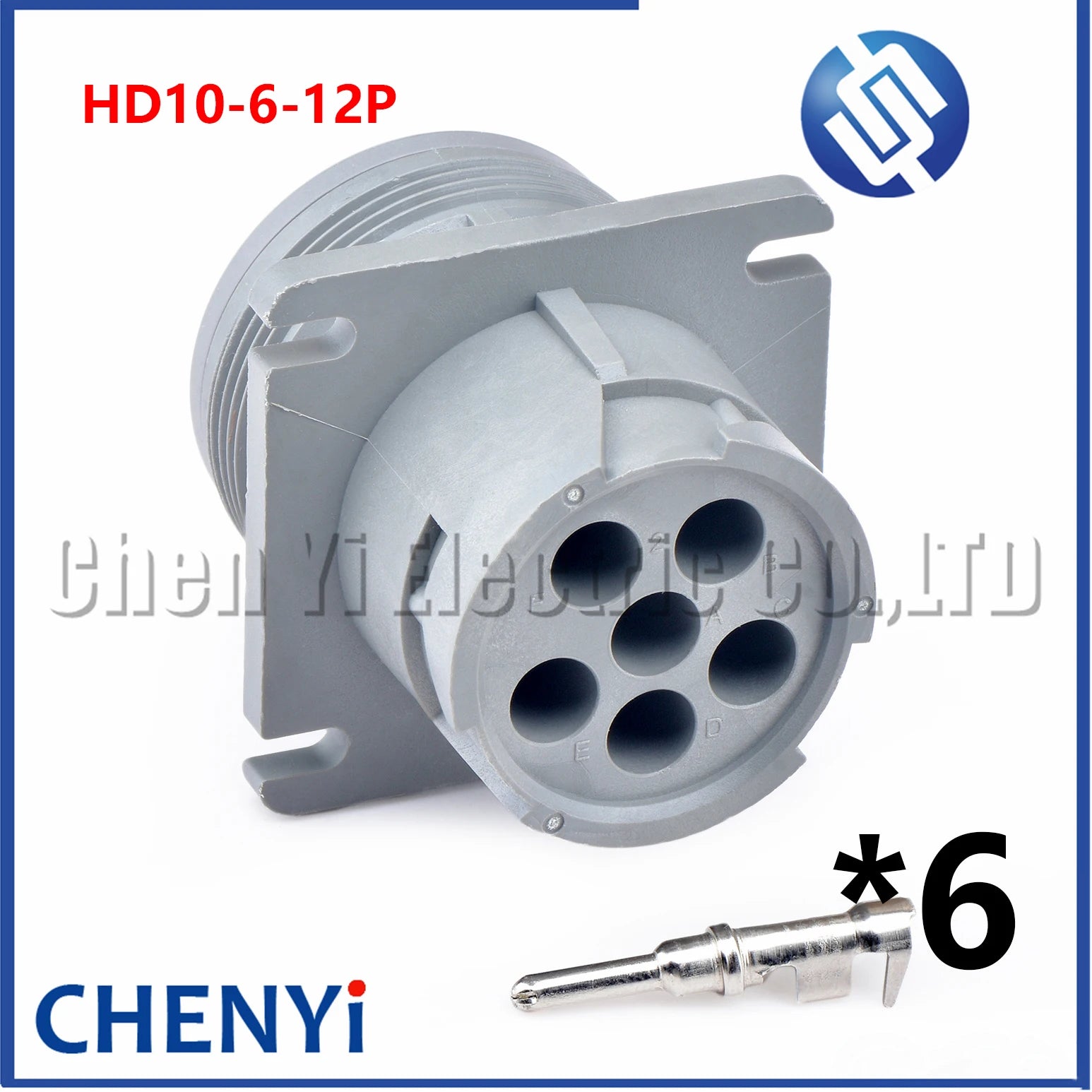 6 Pin 2.5mm series waterproof connector Plug HD16-6-12S-B010 HD10-6-12P HD10-6-12P-L HD10-6-12P-RU HD10-6-12P-AS For DEUTSCH